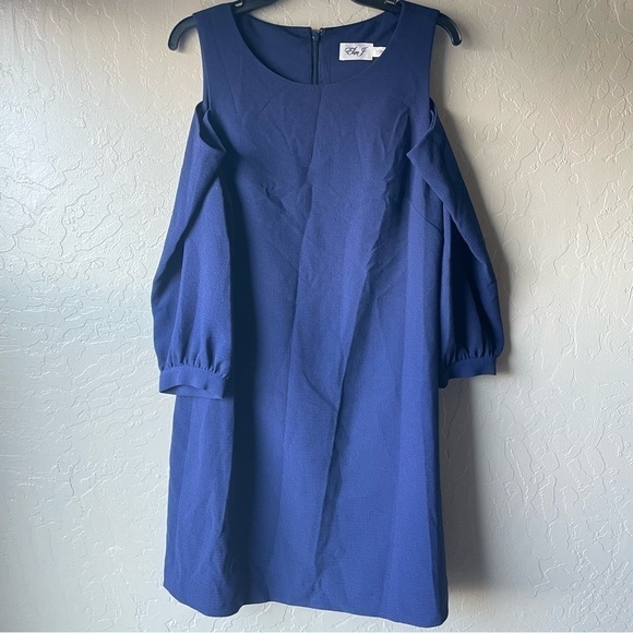 Eliza J Women's Plus Size Cold Shoulder Dress - Picture 2 of 6